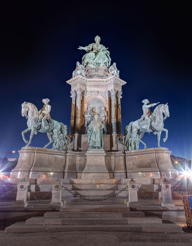 Denkmal der Maria-Theresia in Wien